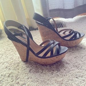 Forever 21 strappy Wedges size 9